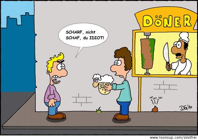 Cartoon: Doener macht schoener 1