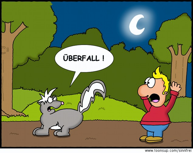 Cartoon: Nachts im Park... 1