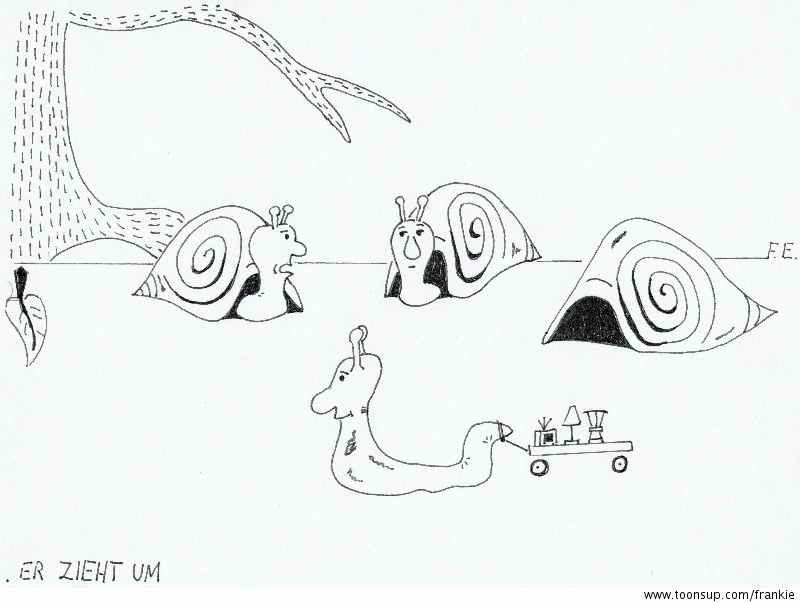 Illustration: DER UMZUG 1