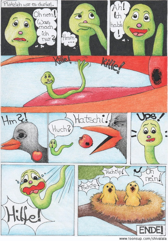 Comic: Wilson der Wurm 2