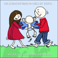 Schmetterlinge im Bauch