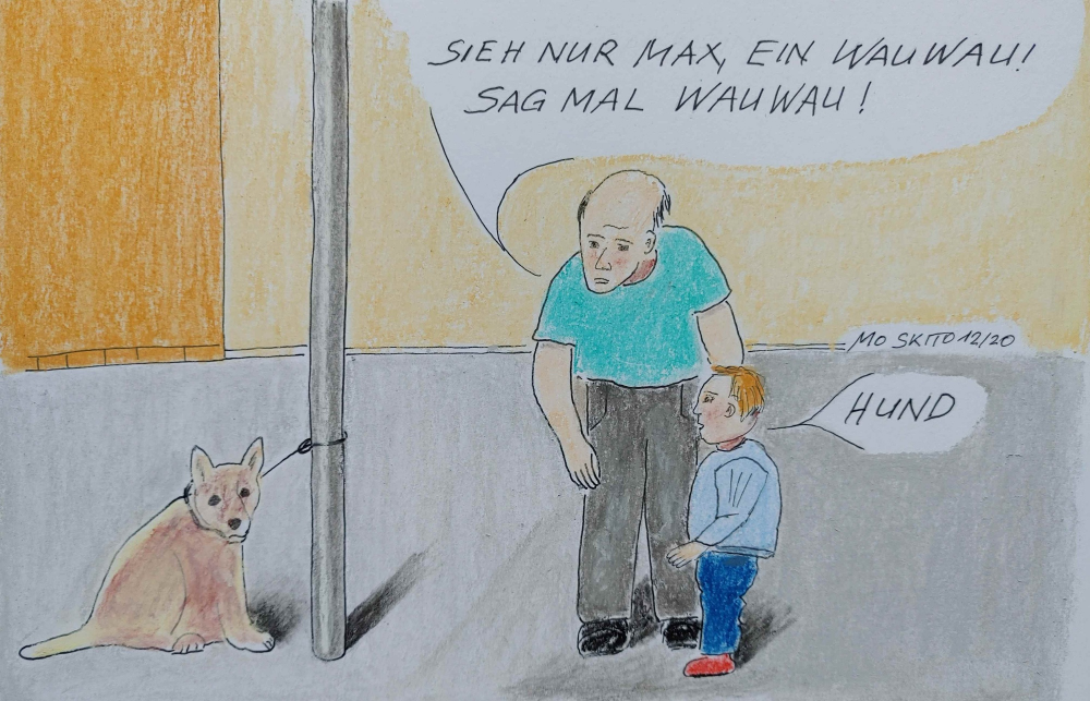 Cartoon: Ein Wauwau 1