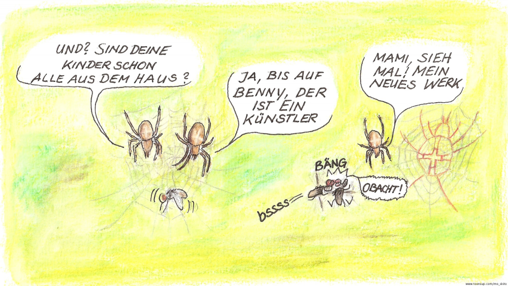 Cartoon: Ein Künstler 1