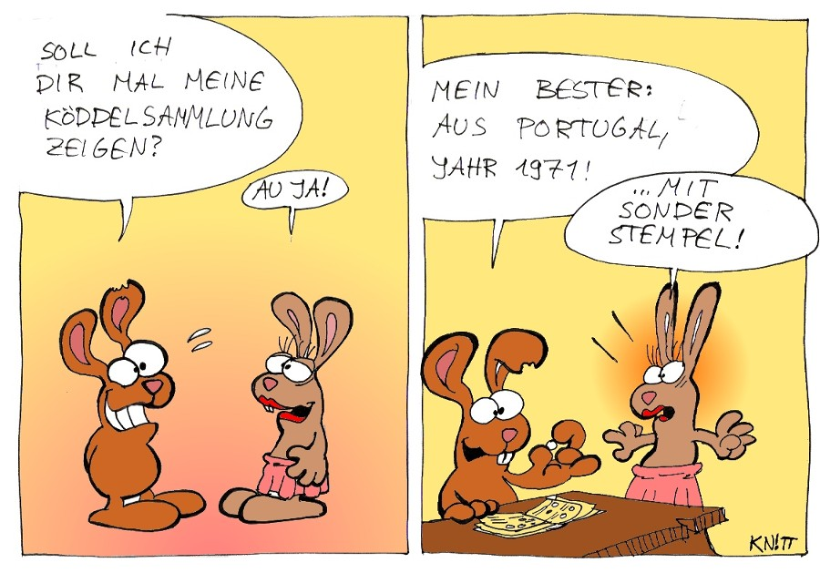 Cartoon: Briefmarken... oder nicht? 1