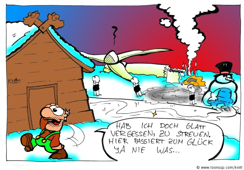 Cartoon: Streuen 1
