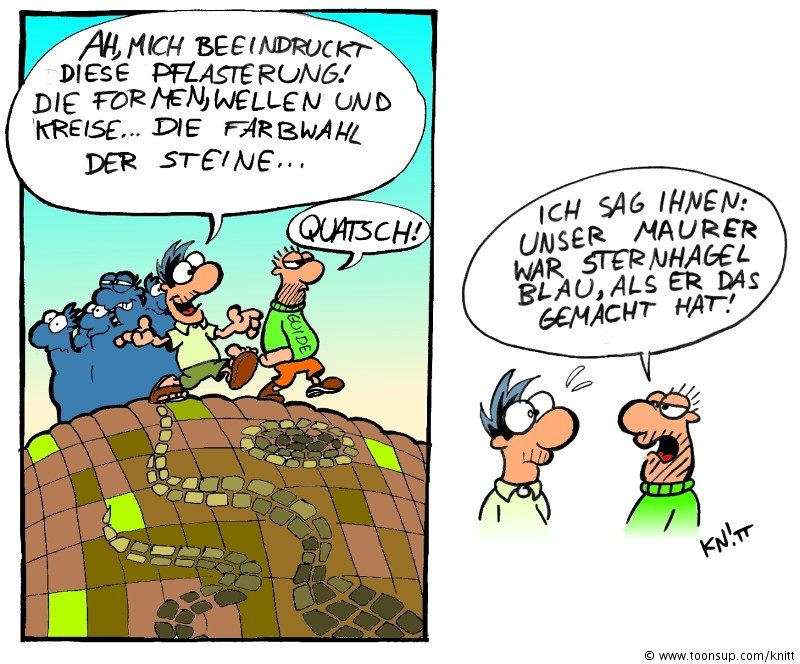 Cartoon: Flasterung 1