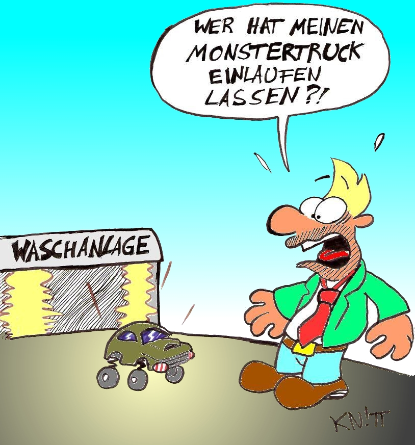 Cartoon: Monstertruck 1