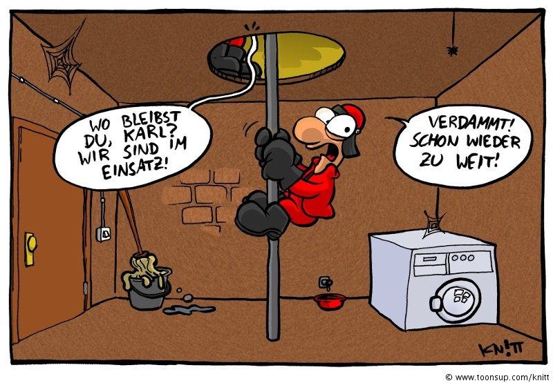 Cartoon: Im Einsatz 1