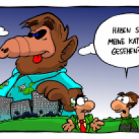 Wo ist meine Katze??