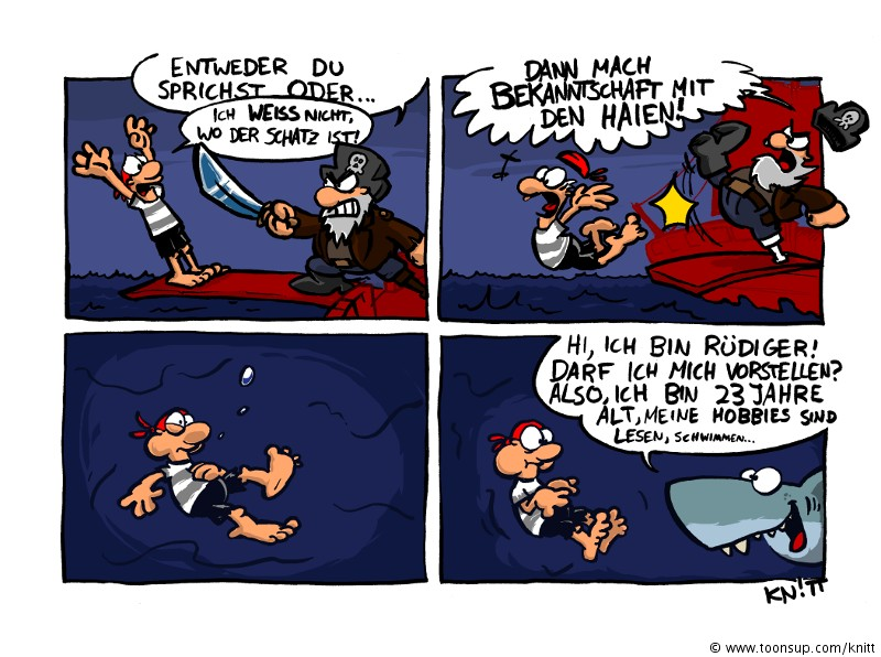 Cartoon: Bekanntschaften 1