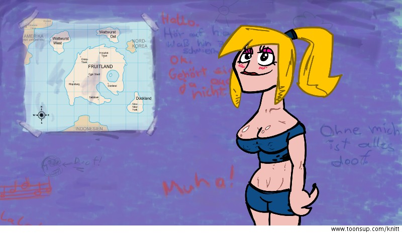 Illustration: Frau Klopsberg fertig 1