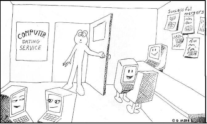 Cartoon: computer dating service 1