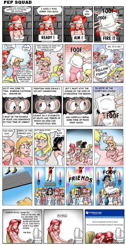 Cartoon: Slumber Party pt.4 1