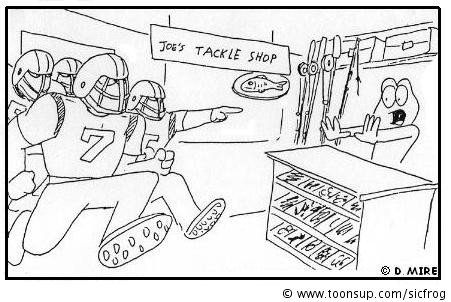 Cartoon: Tackle Shop 1