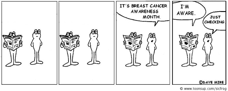 Cartoon: Breast Cancer Awareness 1