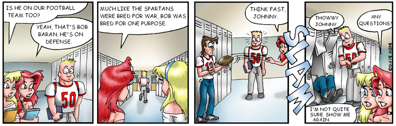 Cartoon: Pep Squad - your brain on football 1