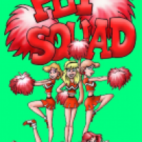 Pep Squad pose (remastered)