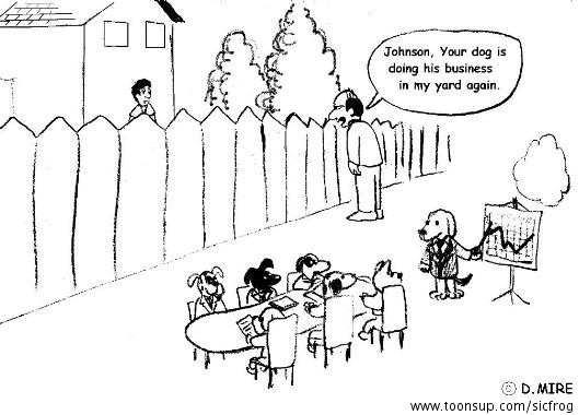Cartoon: dogs business 1
