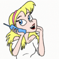 Jessica on the phone