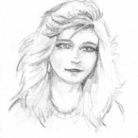 random pencil girl 1