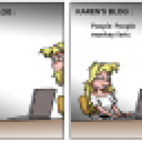 Pep Squad - Karen's Blog (hacked)