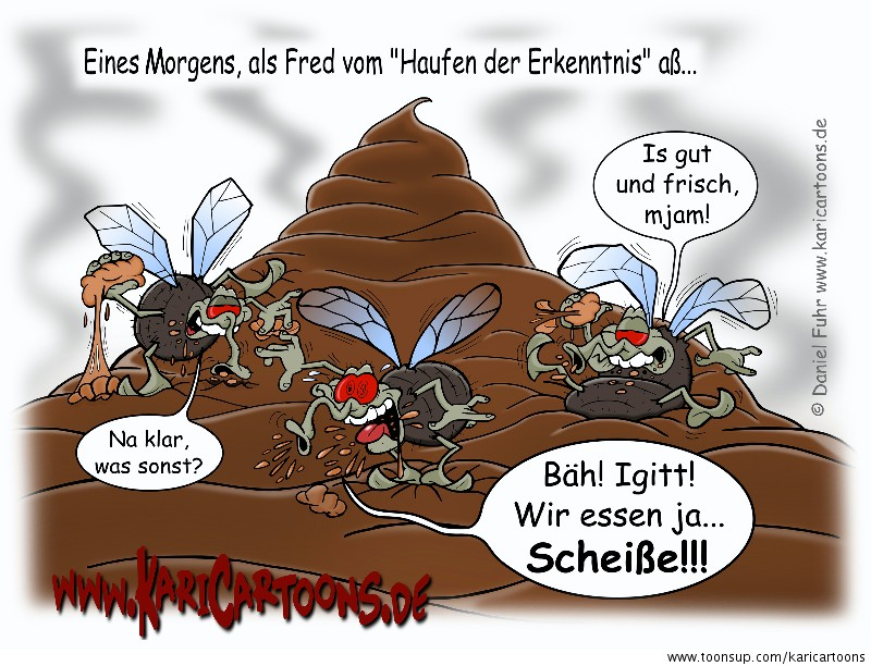 Cartoon: Haufen der Erkenntnis 2