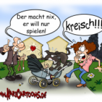 Der will nur spielen