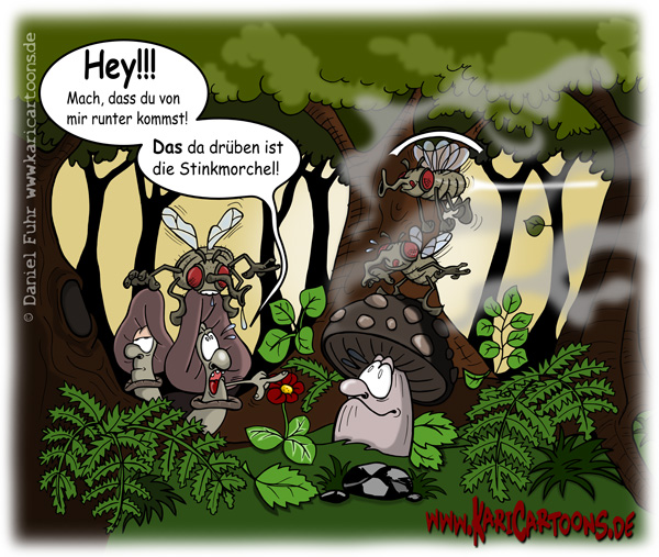Cartoon: Stinkmorchel 1