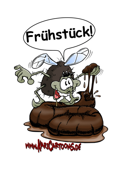 Cartoon: Frühstück 1