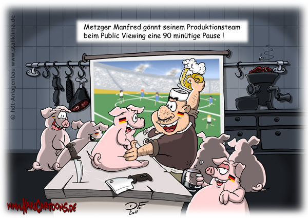 Cartoon: Public Viewing 1