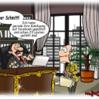 Kündigung modern