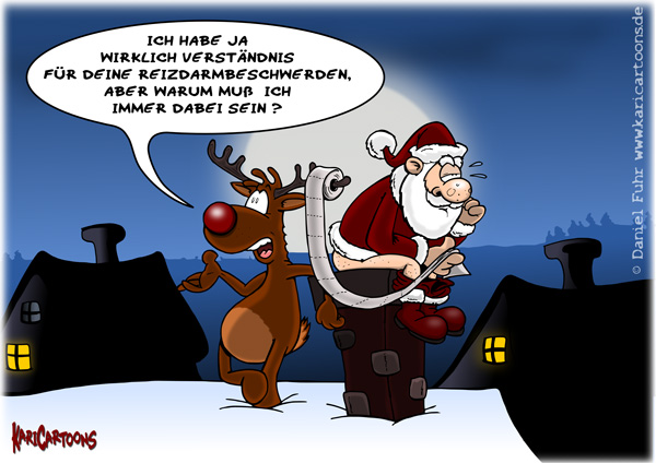 Cartoon: Reizdarmbeschwerden 1