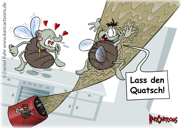 Cartoon: In der Falle 1