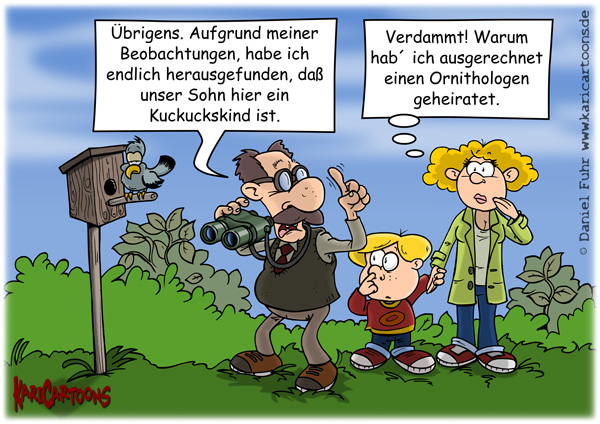 Cartoon: Kuckuckskind 1