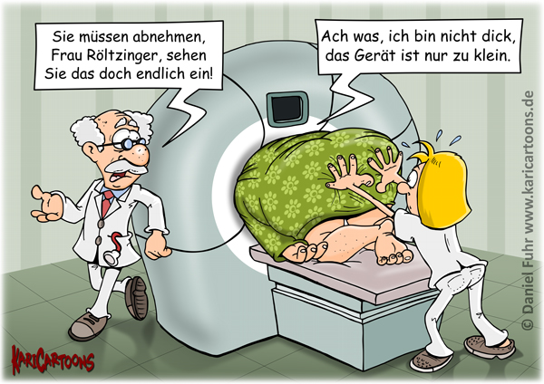 Cartoon: Sie müssen abnehmen 1