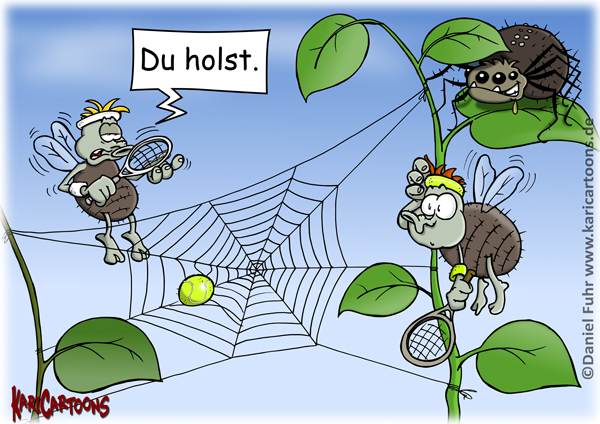 Cartoon: Du holst 1