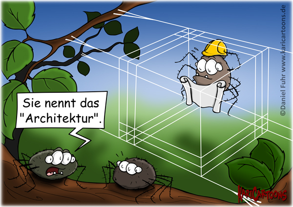 Cartoon: Architektur 1