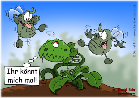 Cartoon: Ihr könnt mich mal! 1