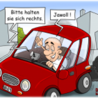 Rechts halten