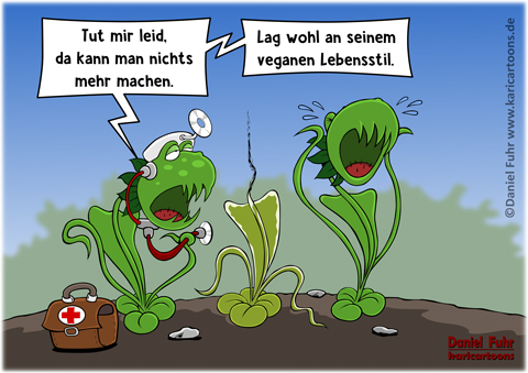 Cartoon: Veganer Lebensstil 1