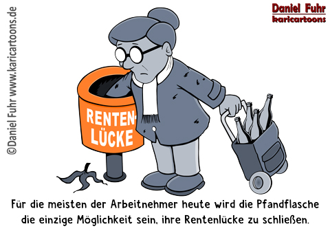 Cartoon: Rentenlücke 1