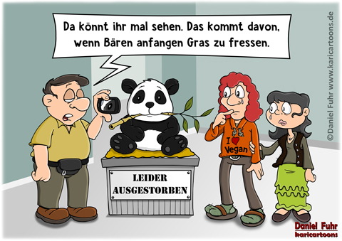 Cartoon: Leider ausgestorben 1