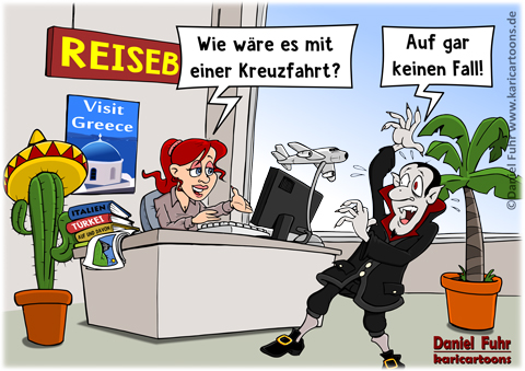 Cartoon: Kreuzfahrt 1