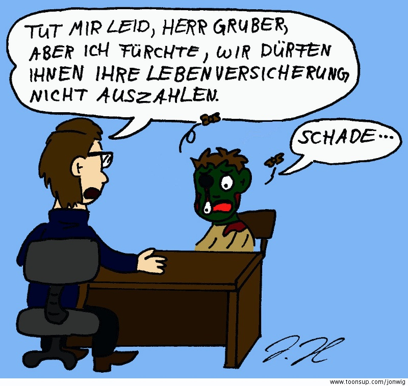 Cartoon: Zombies privat 1