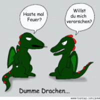 Dumme Drachen...