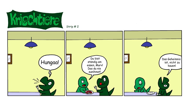 Comic: Kriechtiere: Strip #2 1