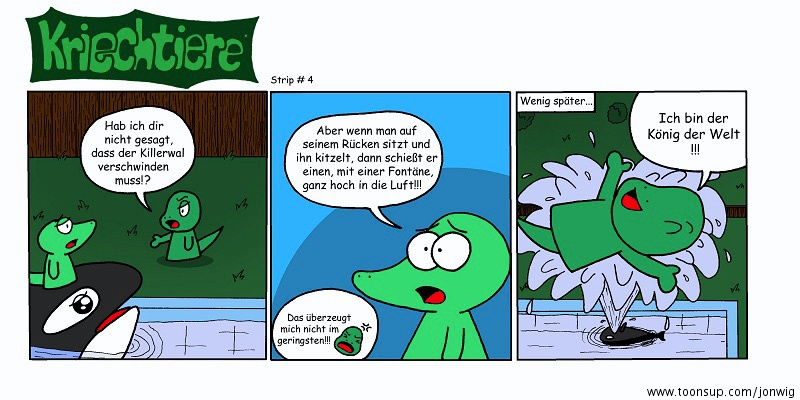 Comic: Kriechtiere: Strip #4 1