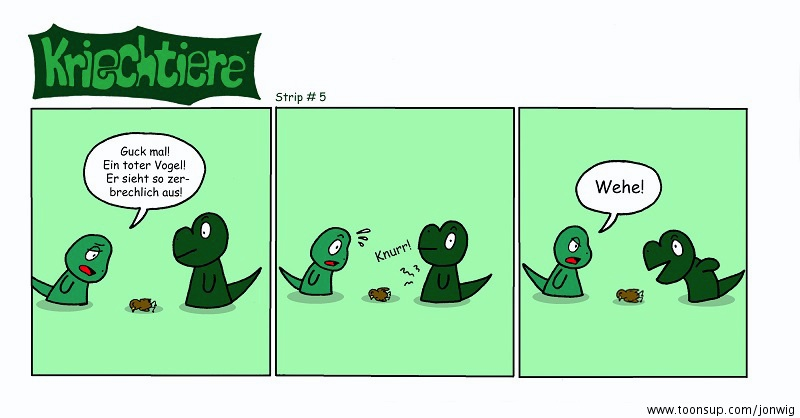Comic: Kriechtiere: Strip #5 1