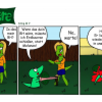Kriechtiere: Strip #7