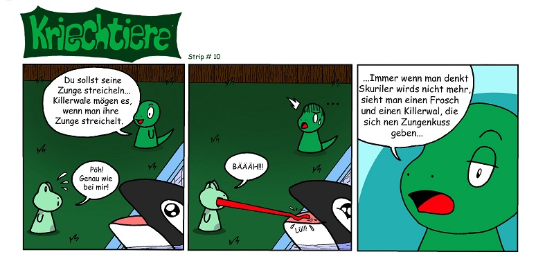 Comic: Kriechtiere: Strip #10 1